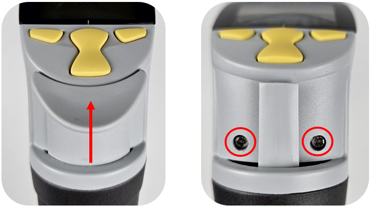 Remove the ejector button
