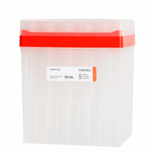 Optifit Racked Tips, 10mL, Red, 164mm, 4x35, 140 Tips (Sartorius)