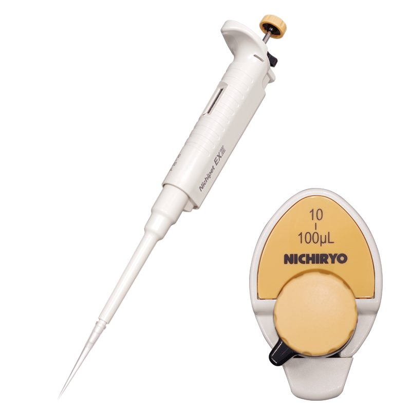 Nichipet EX III Pipette, Single Channel, 10-100μL (Nichiryo Nichipet EX III Pipette, Single Channel, 10-100μL (Nichiryo