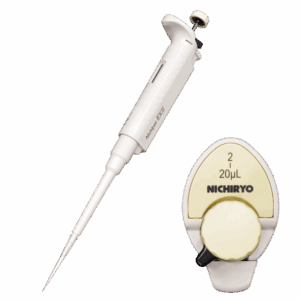 Nichipet EX III Pipette, Single Channel, 2-20μL (Nichiryo)