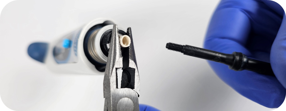 Reinstalling the piston