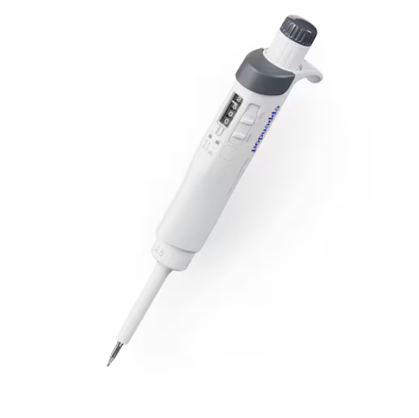Research 3 neo Pipette, Single Channel, Variable Volume, 0.1-2.5μL, Dark Gray (Eppendorf)