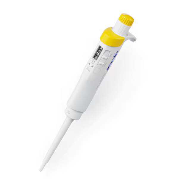 Research 3 neo Pipette, Single Channel, Variable Volume, 1-20μL, Yellow (Eppendorf)