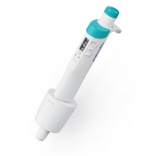 Research 3 neo Pipette, Single Channel, Variable Volume, 0.5-10mL, Turquoise (Eppendorf)