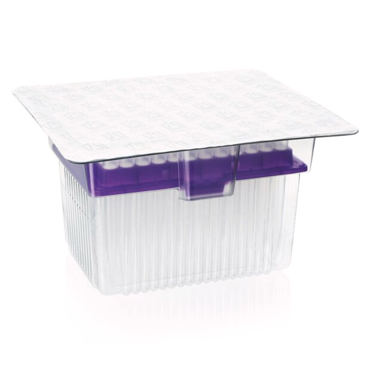 Purple BrandTech Filter Tips TipRack Refill (50–1250μL XL, 102mm)