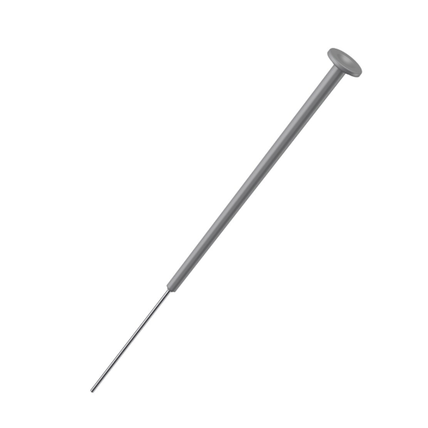 A Research 3 neo Piston Single Channel, Medium Gray, 10μL (Eppendorf).