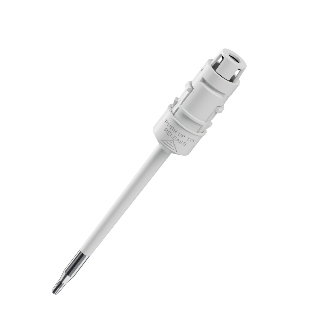 A medium gray Research 3 neo Lower Part by Eppendorf, single channel, 10μL.