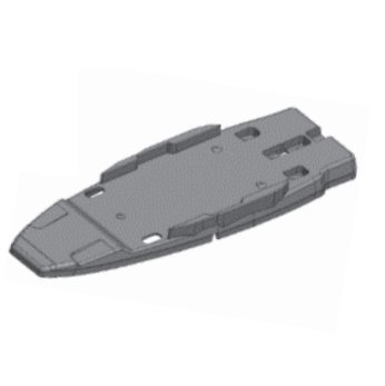 A 3D-rendered image of the Picus 2 Silicone Gasket (Sartorius)