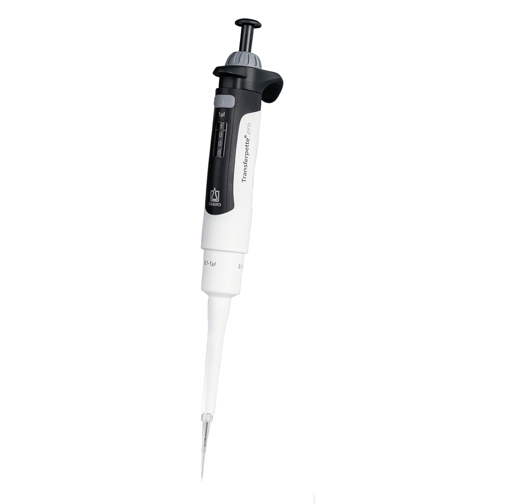 BT 706868 Transferpette pro Pipette, Single Channel, Adjustable Volume, 0.1-1μL (BrandTech)