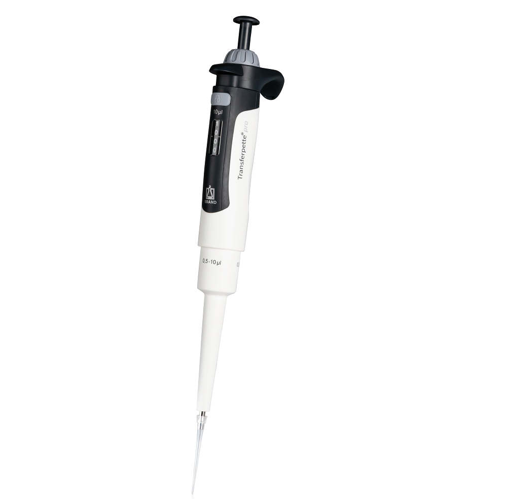 BT 706870 Transferpette pro Pipette, Single Channel, Adjustable Volume, 0.5-10μL (BrandTech)