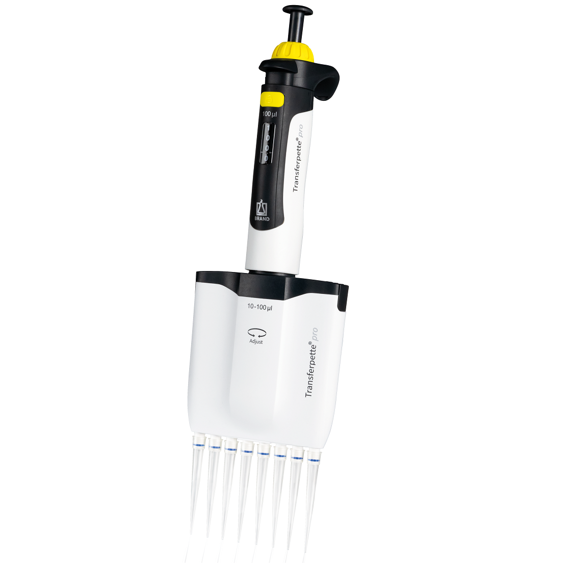 Transferpette pro Pipette, Multichannel, 8 Channel, 10-100μL (BrandTech)