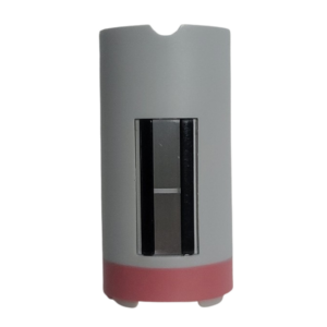 The Research Plus Display Window features a light pink cylindrical body and transparent window, 8ch, 12ch, 16ch, and 24ch sizes, 20µL (Eppendorf).