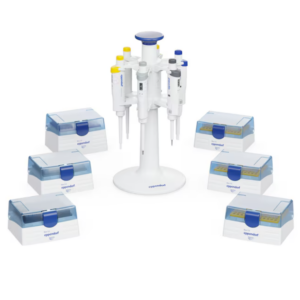Eppendorf Research 3 neo, Pipette 6-pack with Pipette Carousel 2