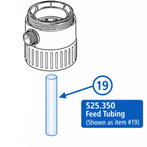 Socorex 525.350 Feed Tube Schematic