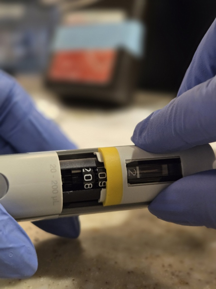 Reassembly of the Eppendorf Research Plus